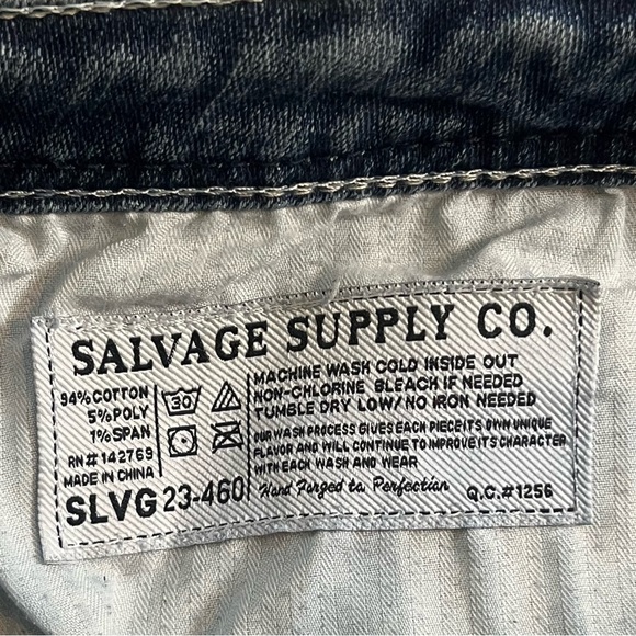 Salvage by Buckle Mayhem Bootcut Performance Stretch Fabric Jeans Men’s 34 - Picture 8 of 11